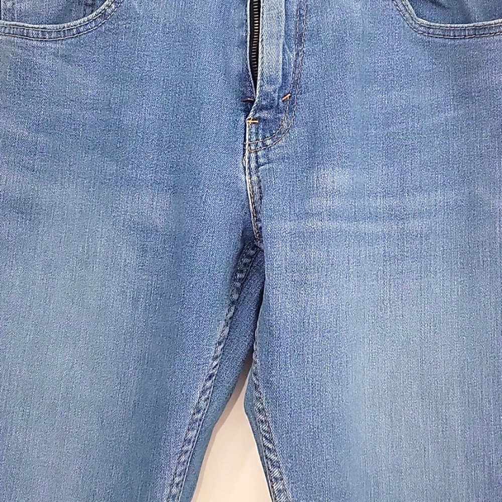 Signature by Levi's Jeans for Men Size 33x32 Blue Straight Cut flex denim - Picture 4 of 10